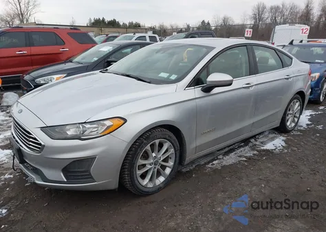 2019 Ford Fusion Hybrid Se из США, поврежденный, VIN 3FA6P0LU1KR111220